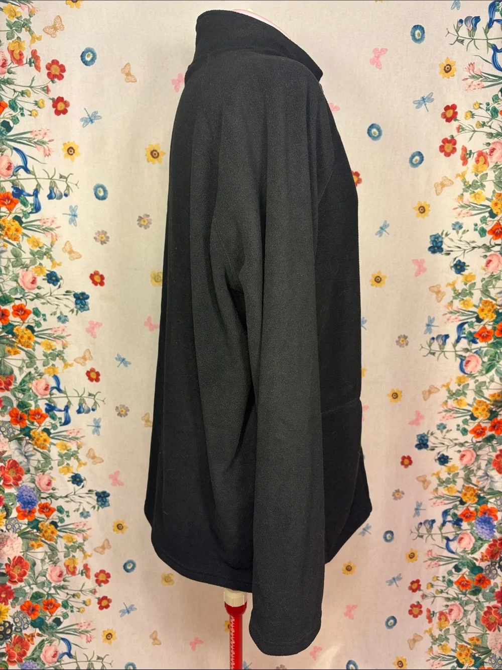 Puma - Black Full-Zip Fleece Jacket w/ Chest Pocket Workout Athleisure Comfy NWT